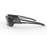 Edge Kazbek XL SK-XL116VS Safety Glasses, Unisex, Anti-Fog, Anti-Scratch, Anti-Static Lens, Polycarbonate Lens