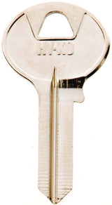 Hy-Ko 11010CO106 Key Blank, Brass, Nickel, For: Corbin Russwin Cabinet, House Locks and Padlocks, CO106 Key Number, Pack of 10