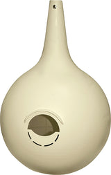 Heath 30008/30008R Bird House, 17-1/4 in W, 14-1/4 in D, 9-1/2 in H, Gourd, Plastic, Almond