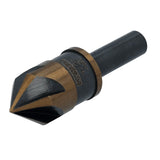 DEWALT BLACK & GOLD Series DWAMDB32CS Countersink Drill Bit, 1/2 in Dia, 1-7/10 in OAL, 5-Flute, 1/4 in Dia Shank