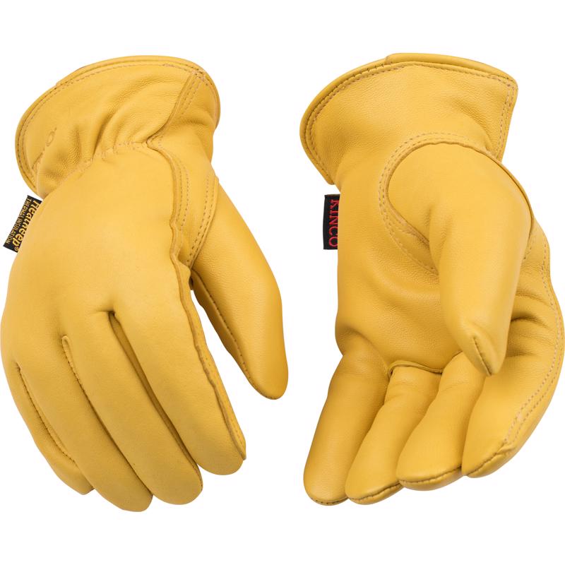 Kinco Men's Outdoor Driver Gloves Gold XL 1 pair