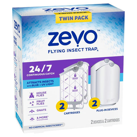 Zevo 810121291051 Flying Insect Trap Starter Kit