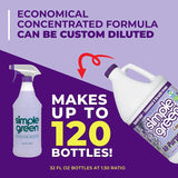 Simple Green 1610000600128 All-Purpose Cleaner, 1 gal Jug, Liquid, Lavender, Purple
