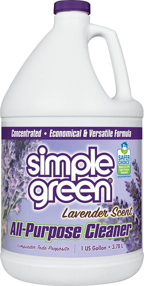 Simple Green 1610000600128 All-Purpose Cleaner, 1 gal Jug, Liquid, Lavender, Purple