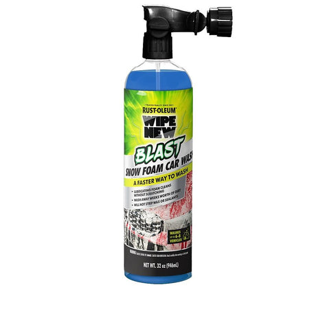 Wipe New Blast 387553 Snow Foam Car Wash, 32 oz, Liquid, Solvent Like