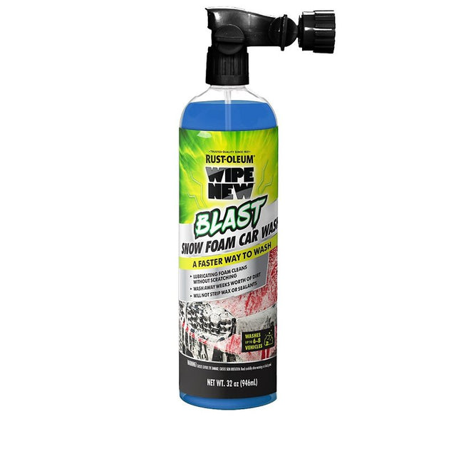 Wipe New Blast 387553 Snow Foam Car Wash, 32 oz, Liquid, Solvent Like
