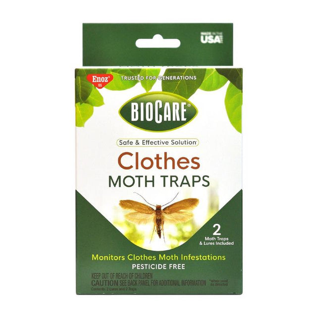 Enoz BioCare Clothes Moth Trap 2 pk, Pack of 4