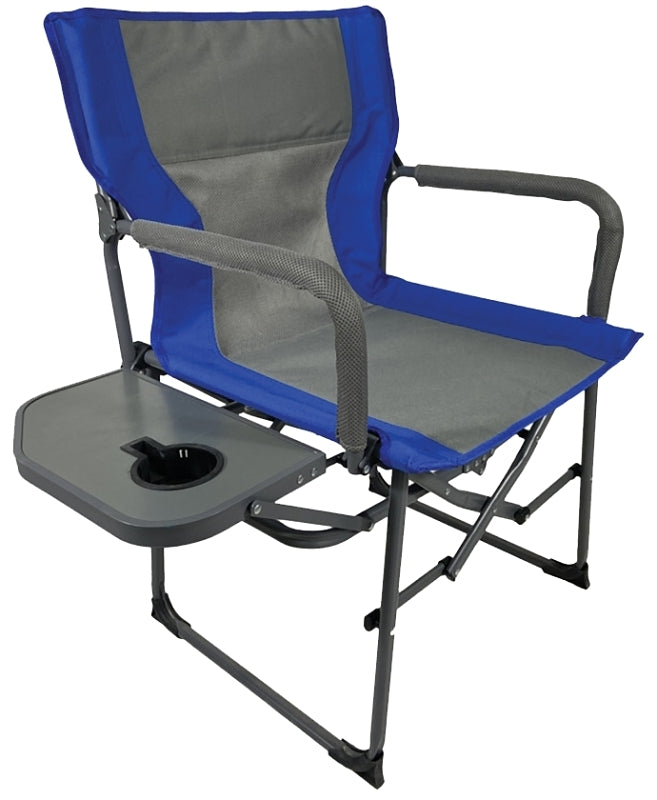 Seasonal Trends DC301 Director's Folding Chair, 31.75 in W, 20.75 in D, 35.75 in H, 300 lbs Capacity, Steel Frame, Pack of 4