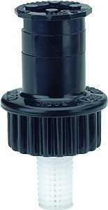 Toro 53122 Spray Sprinkler, 1/2 in Connection, 5 to 15 ft, 27 deg Nozzle Trajectory, Center Strip Nozzle, Plastic