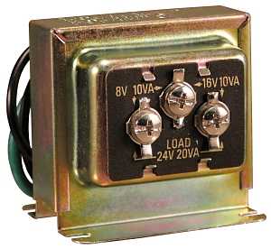 Heath Zenith SL-125-02 Doorbell Transformer, 10 to 20 VA