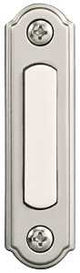 Heath Zenith SL-556-00 Pushbutton, Wired, Solid Metal, Lighted