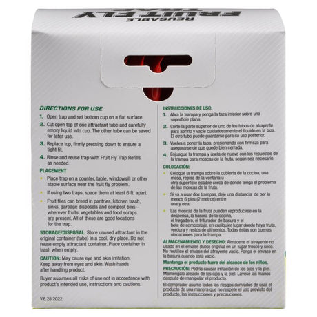 RESCUE! Fruit Fly Trap 0.68 oz, Pack of 5