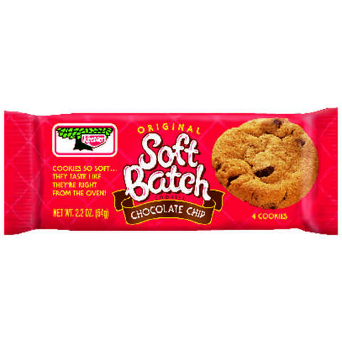 Keebler Soft Batch Chocolate Chip Cookies 2.2 oz Pouch, Pack of 12