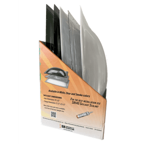 Specialty Recreation SL1422BX Skylight , 14″ x 22″, 5 Pack (2 White, 2 Smoke & 1 Clear)