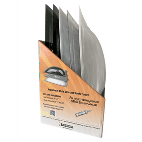 Specialty Recreation SL1422BX Skylight , 14" x 22", 5 Pack (2 White, 2 Smoke &amp; 1 Clear)