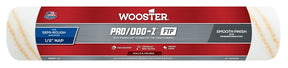Wooster Pro/Doo-Z FTP RR667-14 Roller Cover, 1/2 in Thick Nap, 14 in L, Fabric Cover, White