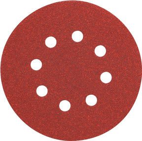 DEWALT DW4314 Sanding Disc, 5 in Dia, Coated, 220 Grit, Very Fine, Aluminum Oxide Abrasive, Paper Backing, 8-Hole