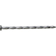 ProFIT 0010159 Deck Nail, 8D, 2-1/2 in L, Steel, Hot-Dipped Galvanized, Flat Head, Spiral Shank, 25 lb