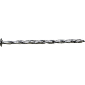 ProFIT 0010159 Deck Nail, 8D, 2-1/2 in L, Steel, Hot-Dipped Galvanized, Flat Head, Spiral Shank, 25 lb