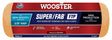 Wooster Super/Fab FTP RR923-9 Roller Cover, 3/8 in Thick Nap, 9 in L, Fabric Cover, Lager