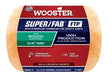 Wooster Super/Fab FTP RR925-4 Roller Cover, 3/4 in Thick Nap, 4 in L, Fabric Cover, Lager