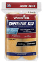 Wooster Super/Fab FTP RR941-4 1/2 Roller Cover, 3/8 in Thick Nap, 4-1/2 in L, Fabric Cover, Lager