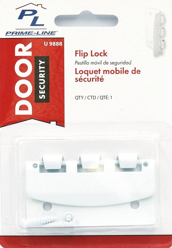 Defender Security U 9888 Door Privacy Lock, 2-3/4 in L, 1-3/8 in W, Steel