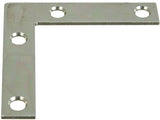 National Hardware 117BC Series N266-502 Corner Brace, 2-1/2 in L, 1/2 in W, 2-1/2 in H, Steel, Zinc, 0.07 Thick Material, Pack of 40