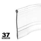 Prime-Line M 6184 Bottom Sweep, 3/32 in W, 1 in H, Clear, Pack of 6