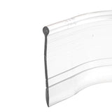 Prime-Line M 6184 Bottom Sweep, 3/32 in W, 1 in H, Clear, Pack of 6