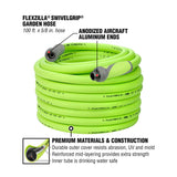 Legacy Flexzilla SwivelGrip 5/8 in. D X 100 ft. L Medium Duty Premium Grade Garden Hose