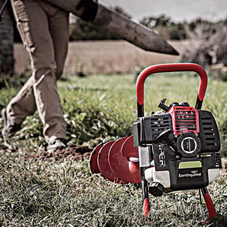 Earthquake E43 35064 8 in. 2-Cycle 43 cc Auger Powerhead