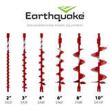Earthquake E43 35064 8 in. 2-Cycle 43 cc Auger Powerhead
