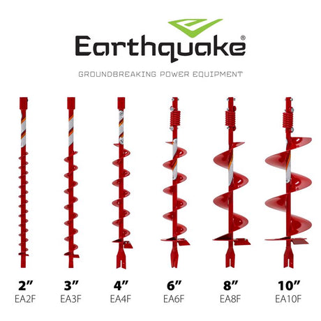Earthquake E43 35064 8 in. 2-Cycle 43 cc Auger Powerhead