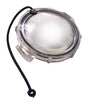 FulTyme RV 5981 Waste Valve Cap With StrapsBlack, 3", w/GHT &amp; Cap