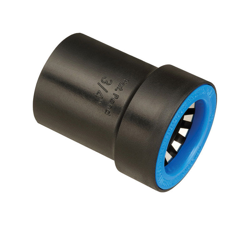 Orbit Blu-Lock 3/4 in. Push X 3/4 in. D Slip Adapter, Pack of 10