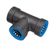 Orbit Blu-Lock 3/4 in. Push Push Tee Connector, Pack of 15