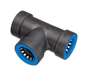 Orbit Blu-Lock 3/4 in. Push Push Tee Connector, Pack of 15