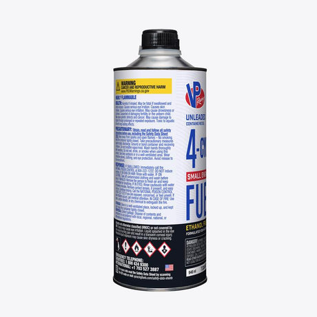 VP Racing Fuels Small Engine Ethanol-Free 4-Cycle Small Engine Fuel 1 qt, Pack of 8