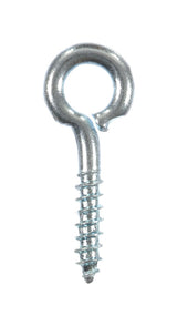 Ace 3/32 in. D X 13/16 in. L Zinc-Plated Steel Screw Eye 20 lb. cap. 14 pk, Pack of 5