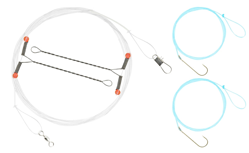 South-Bend WWCR4 Crappie Leader Rig, Gold Bait