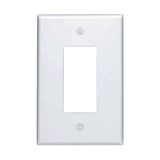 Leviton Decora White 1 gang Thermoset Plastic Decorator Wall Plate 1 pk