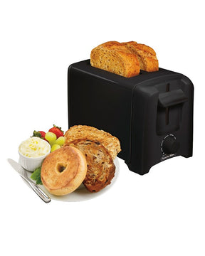 TOASTER COOLWALL BLACK 2 SLICE