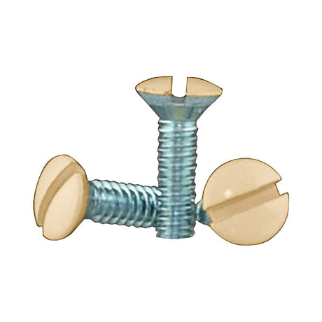 WALLPLATE SCREW IVRY NO6X1/2IN