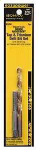 Eazypower 83260 Tap and Drill Set, 5/16-24 Thread, Titanium