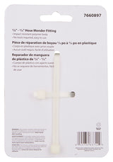 Landscapers Select GC628 Hose Mender, 5/8 to 3/4 in, Plastic, Yellow/Black