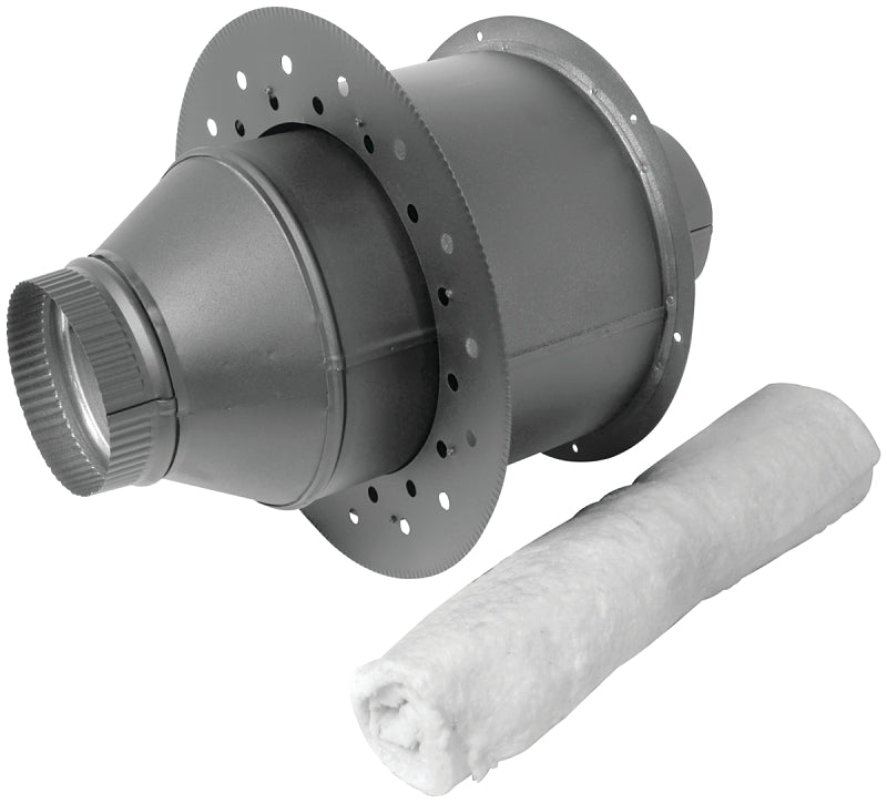 SELKIRK DSP7IWT Insulated Wall Thimble, Aluminized Steel