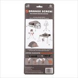 Orange Screw Small Ground Anchor 4 pk