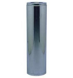 Selkirk SuperVent 2100 JM8S24 Chimney Pipe, 12 in OD, 24 in L, Stainless Steel