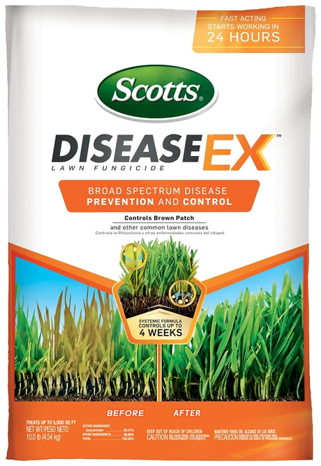 Scotts 37610C Lawn Fungicide, Solid, Brown, 10 lb Bag